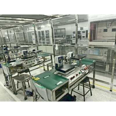 FPC・リジッド基板貼合ライン